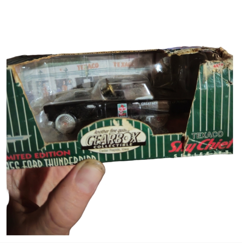 Gearbox Vintage Texaco Sky Chief 1956 Ford Thunderbird Serial 02947 *Box Damage*